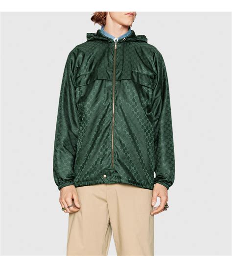 gucci gg jacquard windbreaker|gucci windbreaker monogram.